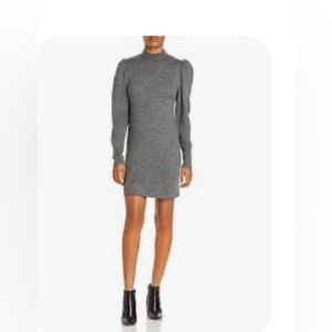 WAYF Lola puff sweater dress